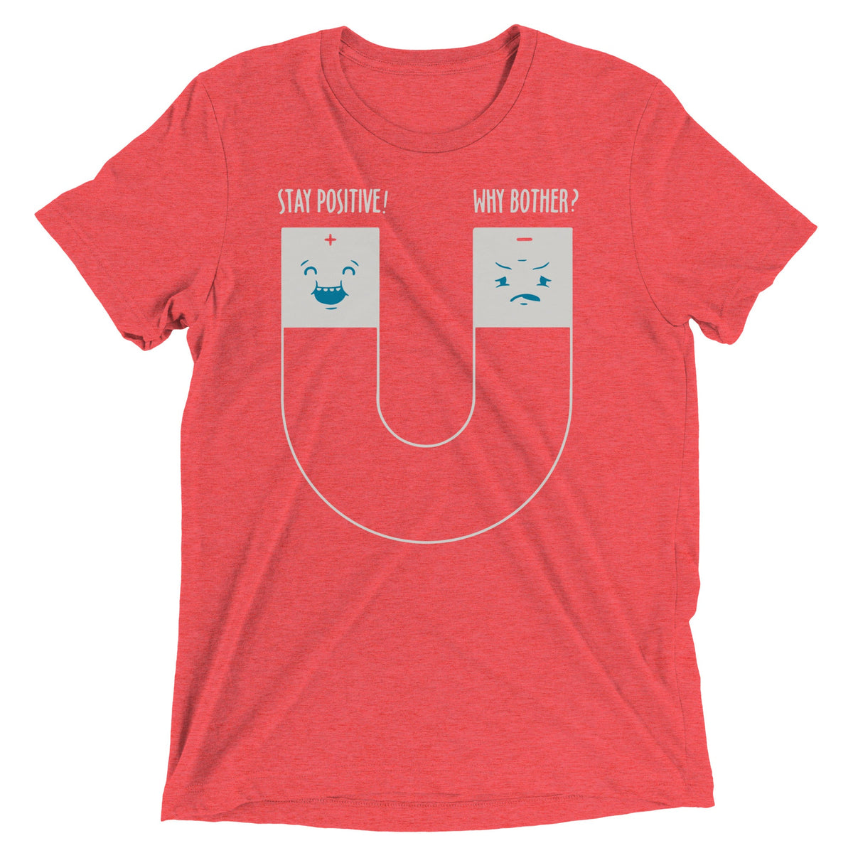 Stay Positive Men's Tri-Blend Tee product image 5