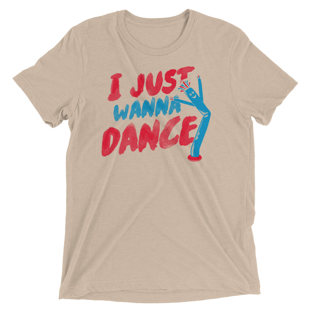 I Just Wanna Dance Men's Tri-Blend Tee product image 4