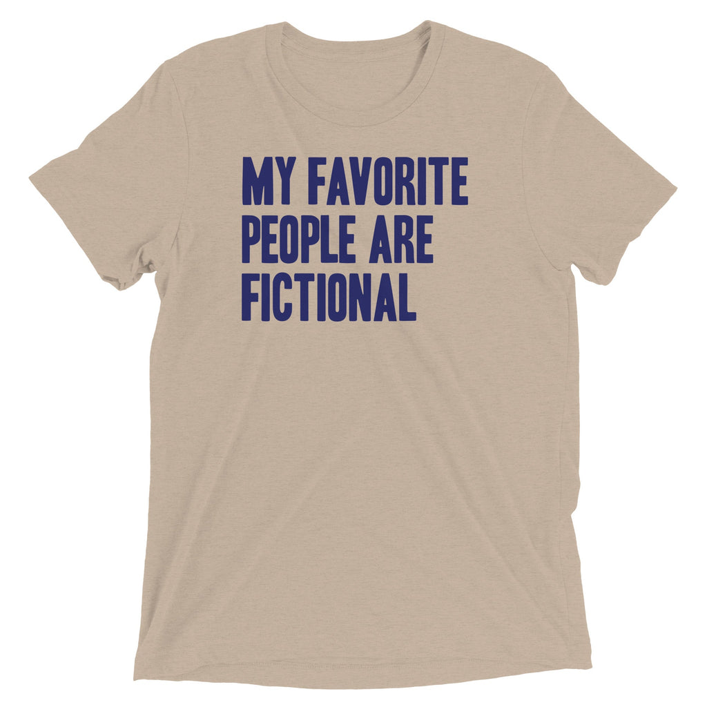 My Favorite People Are Fictional Men's Tri-Blend Tee product image 3