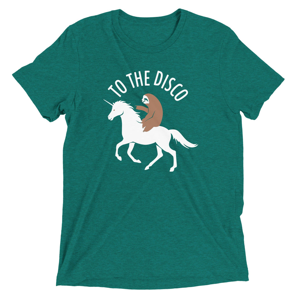 To The Disco Men's Tri-Blend Tee product image 3