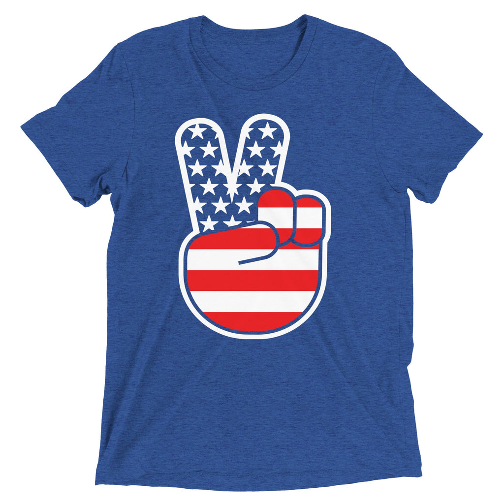 USA Peace Men's Tri-Blend Tee product image 3