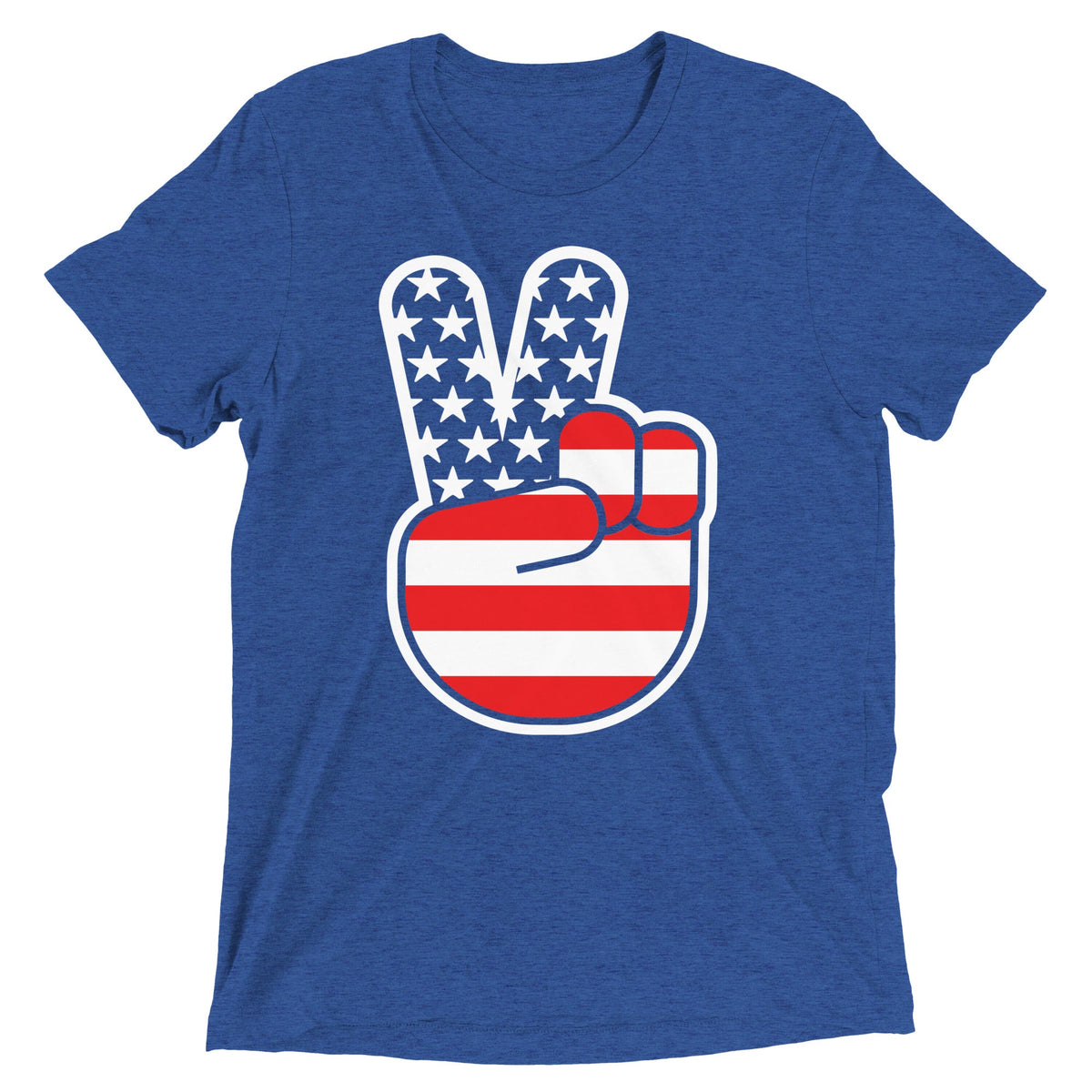 USA Peace Men's Tri-Blend Tee product image 3