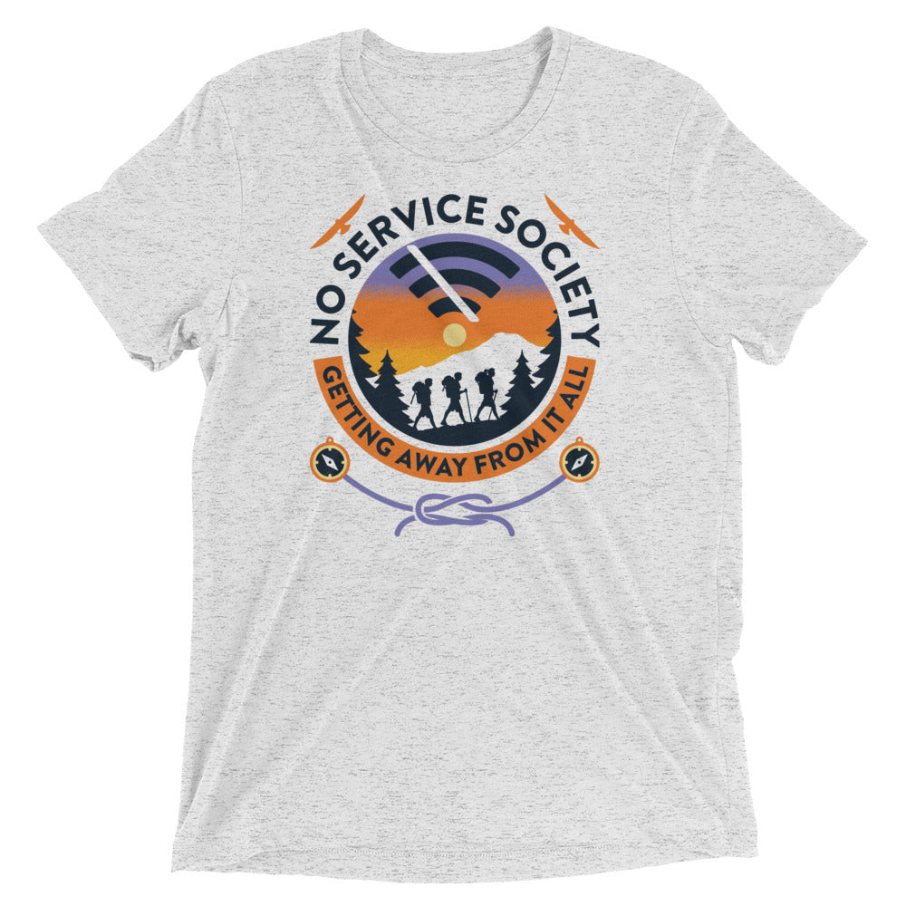 No Service Society Men's Tri-Blend Tee product image 1