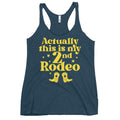 Actually This Is My 2nd Rodeo Women's Racerback Tank product image 1