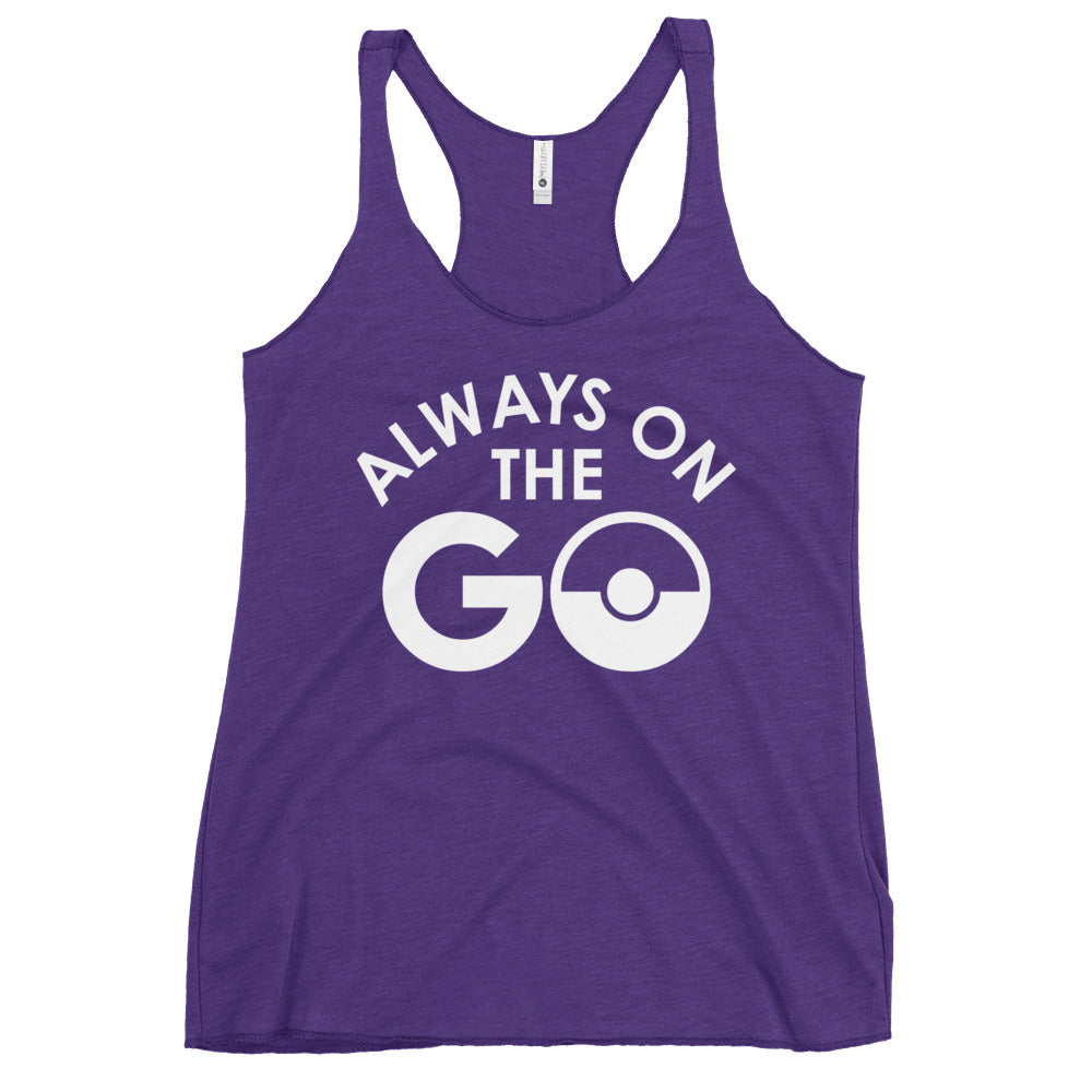 Always On The Go Women's Racerback Tank