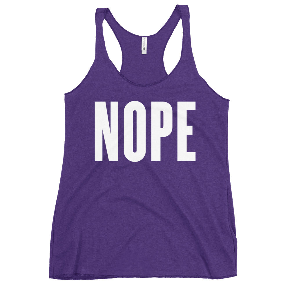 Nope Women's Racerback Tank