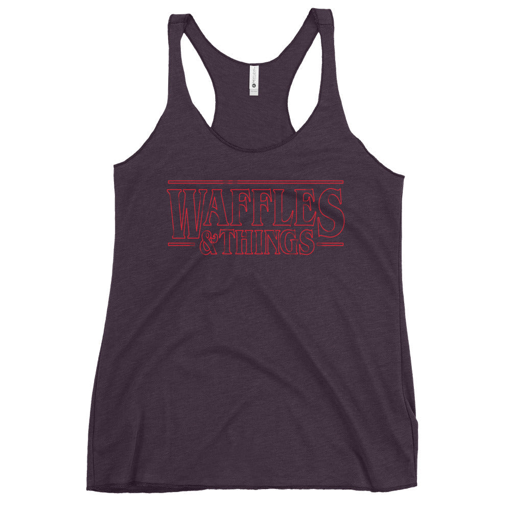 Waffles & Things Women's Racerback Tank