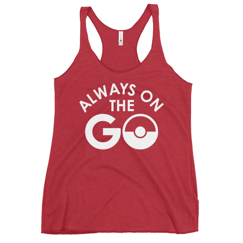 Always On The Go Women's Racerback Tank