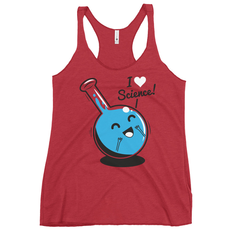 I Heart Science Women's Racerback Tank product image 2