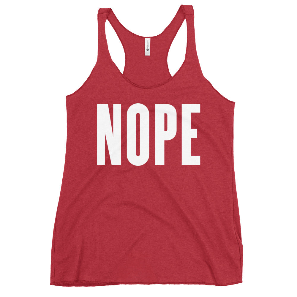 Nope Women's Racerback Tank