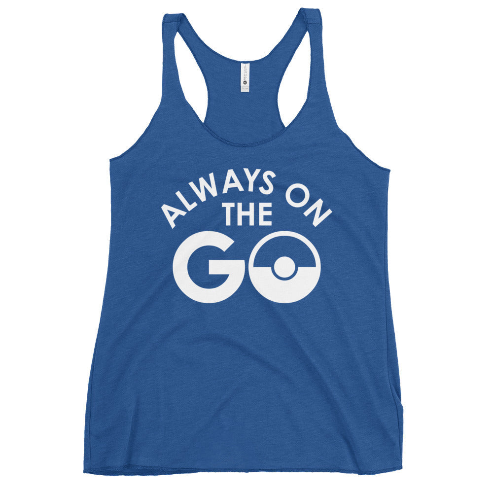 Always On The Go Women's Racerback Tank