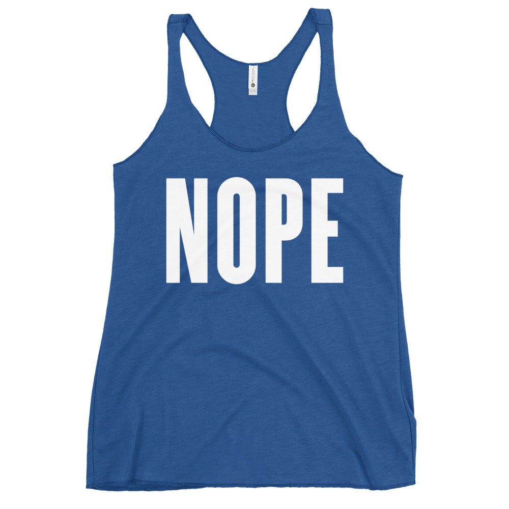Nope Women's Racerback Tank