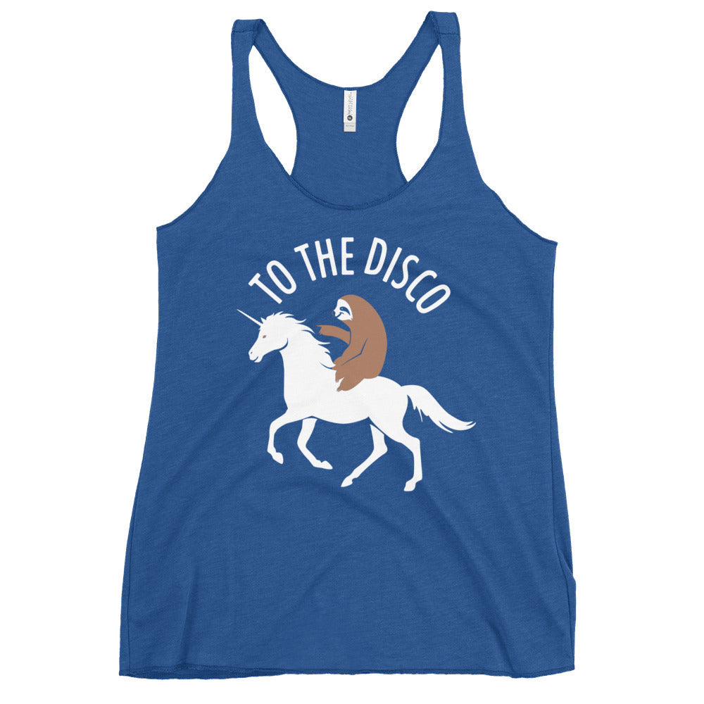 To The Disco Women's Racerback Tank