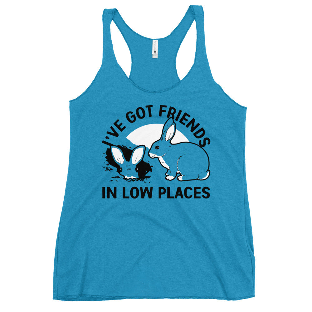 I've Got Friends In Low Places Women's Racerback Tank