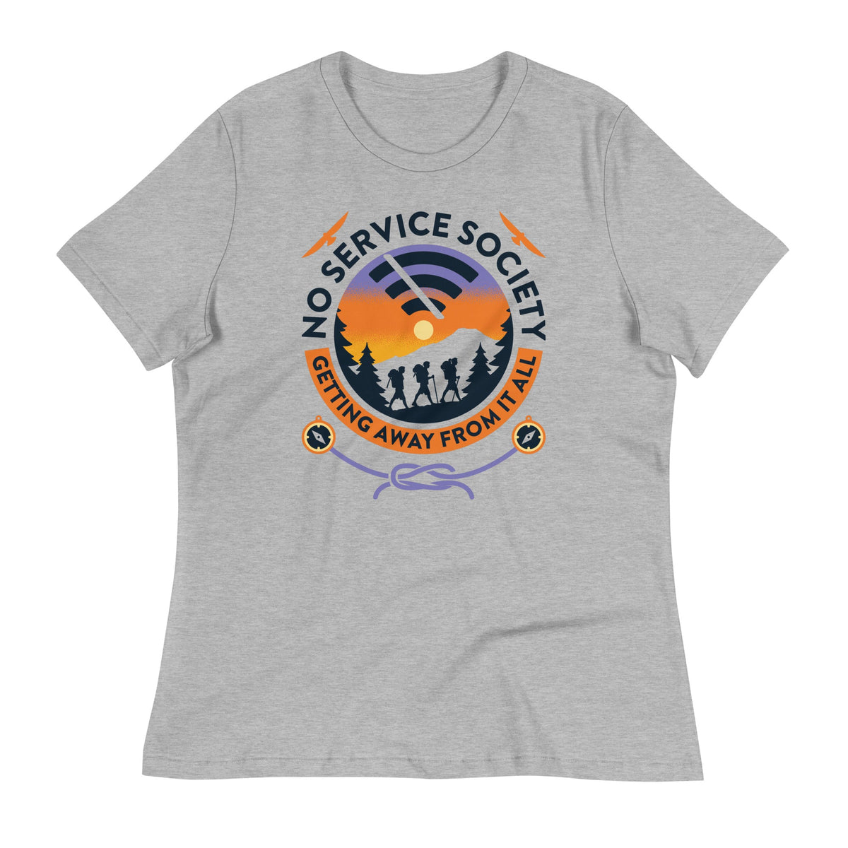 No Service Society Women's Signature Tee product image 4