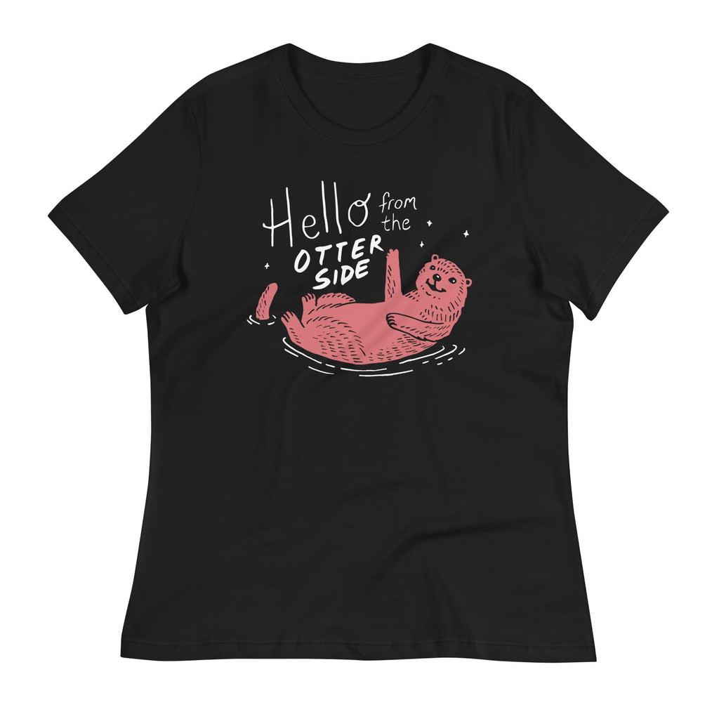 Hello From The Otter Side Women's Signature Tee product image 1
