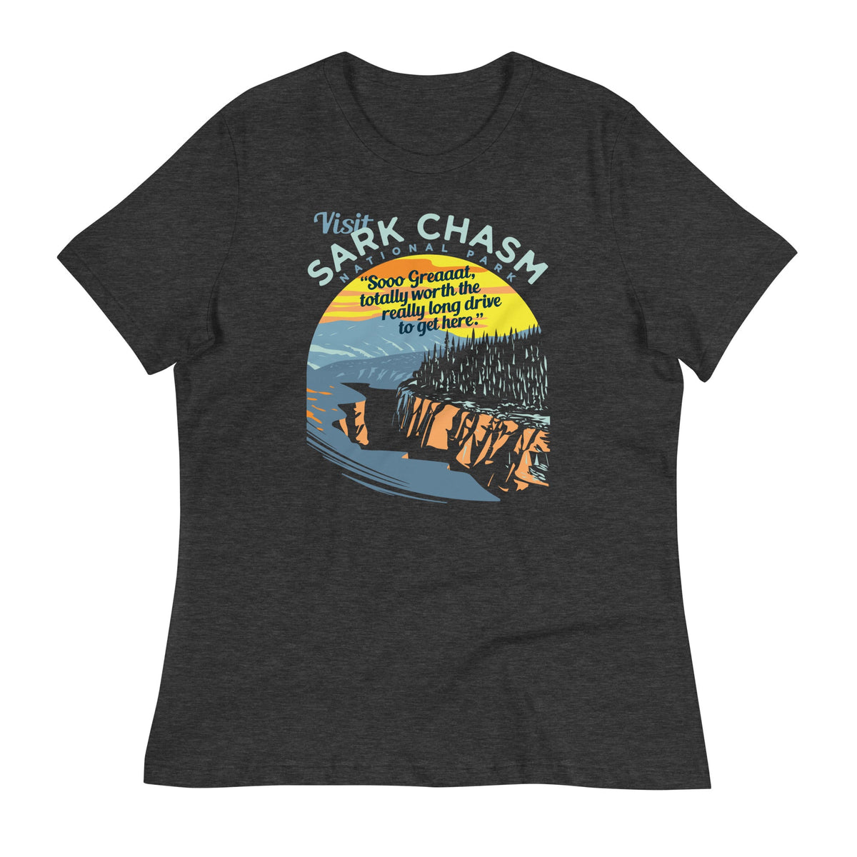 Visit Sark Chasm Women's Signature Tee product image 2