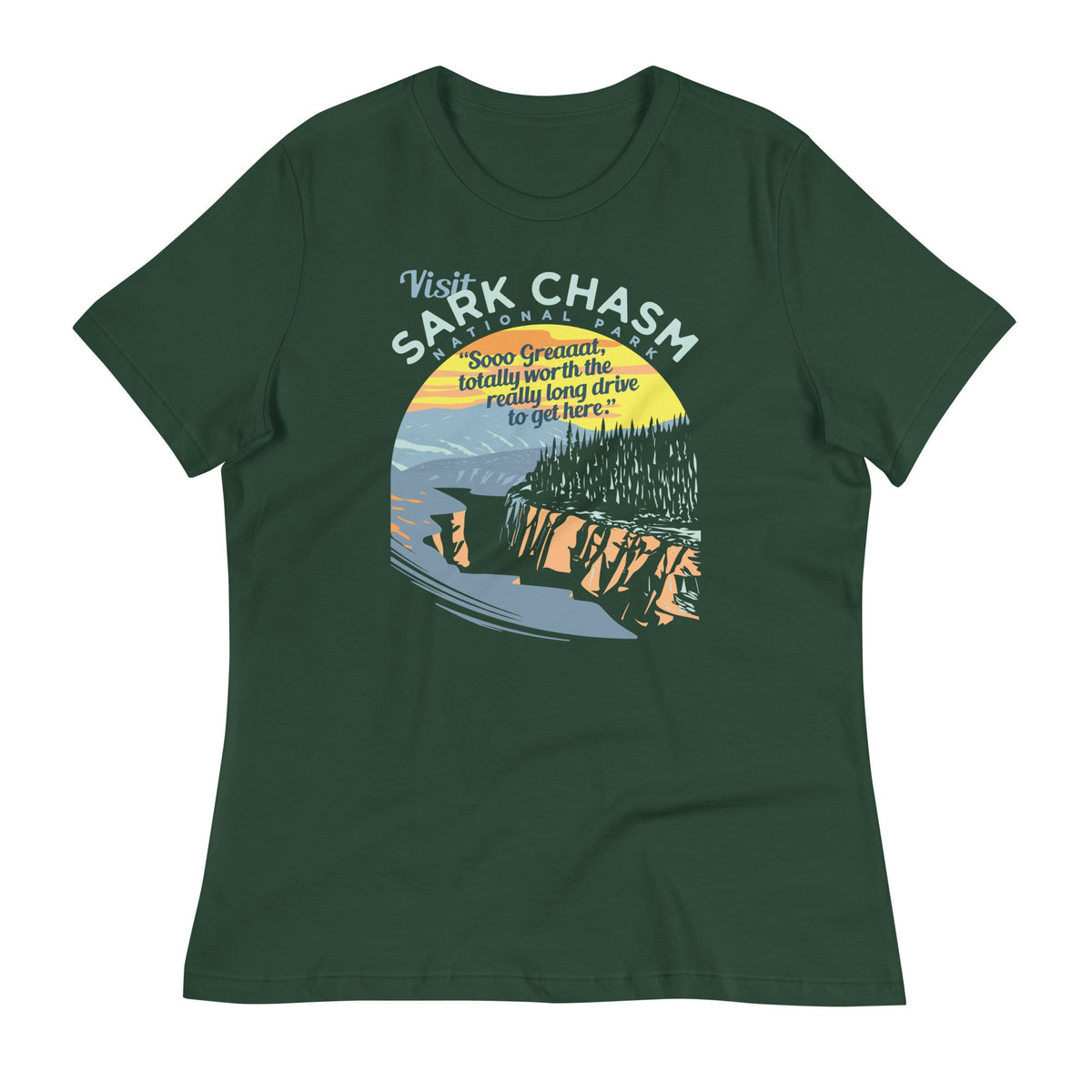 Visit Sark Chasm Women's Signature Tee product image 5