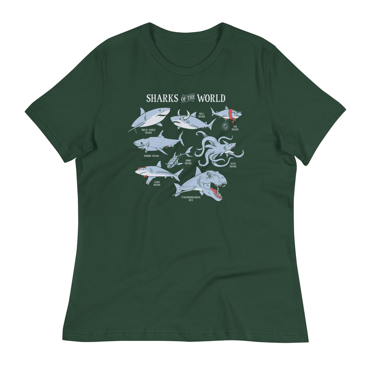 Sharks Of The World Women's Signature Tee product image 5