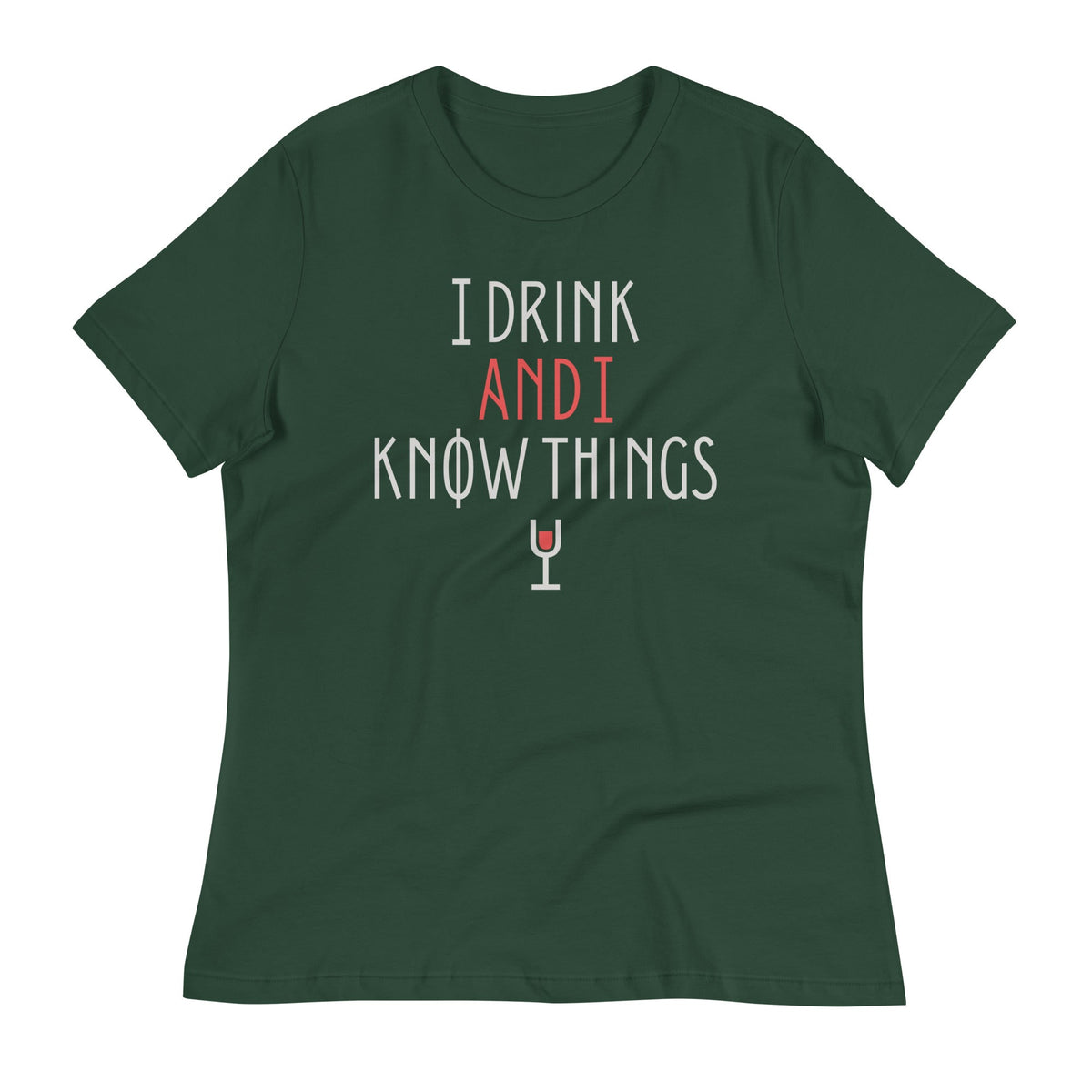 I Drink And I Know Things Women's Signature Tee product image 5
