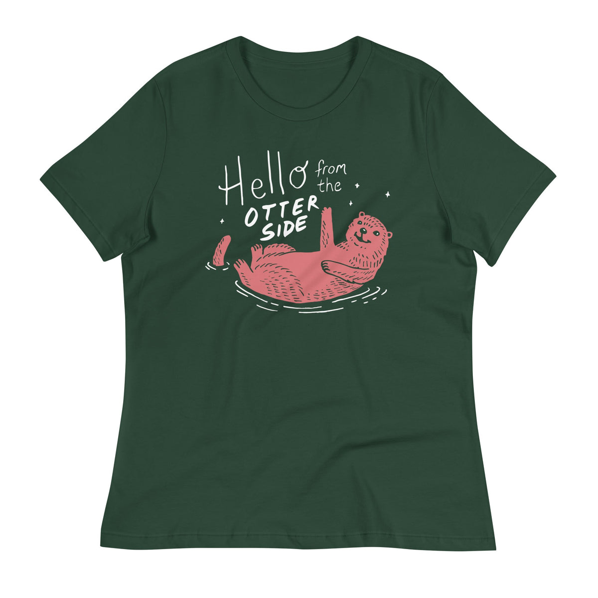 Hello From The Otter Side Women's Signature Tee product image 4