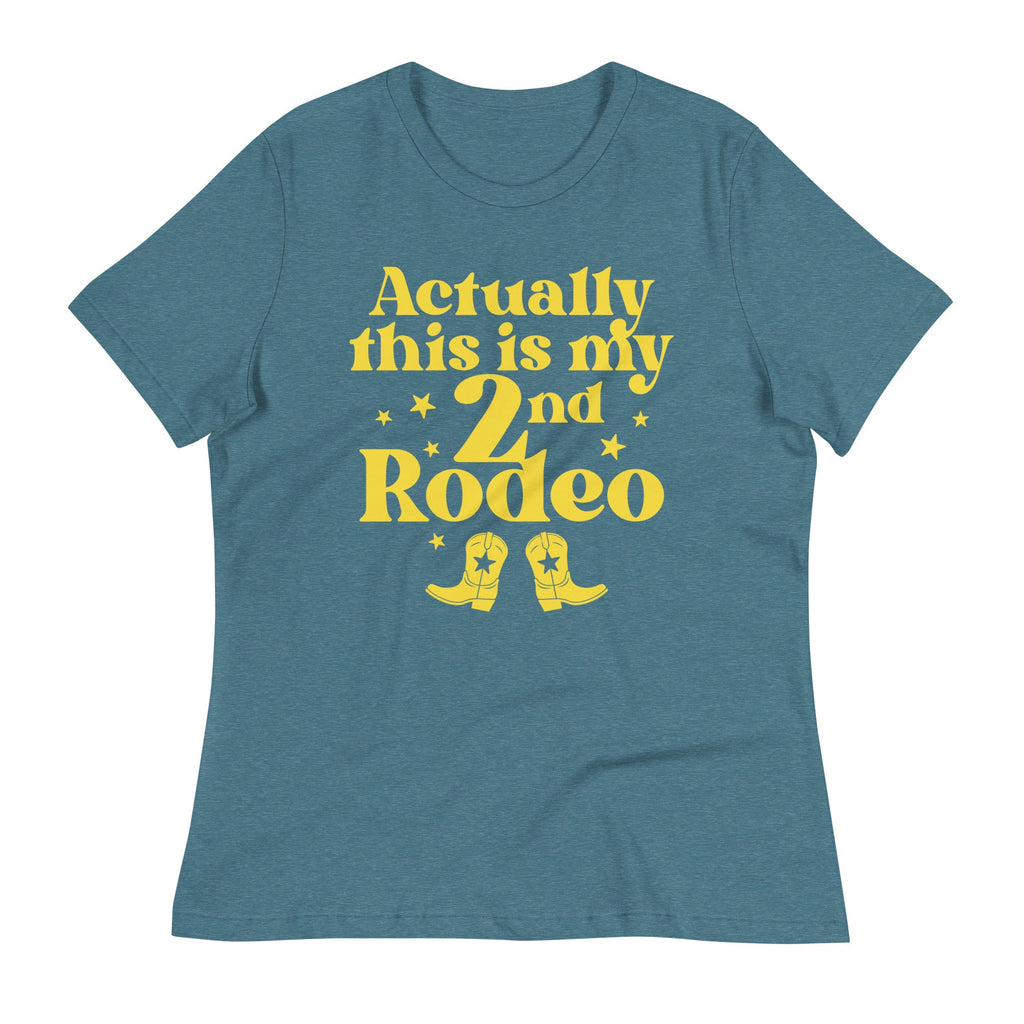 Actually This Is My 2nd Rodeo Women's Signature Tee product image 3