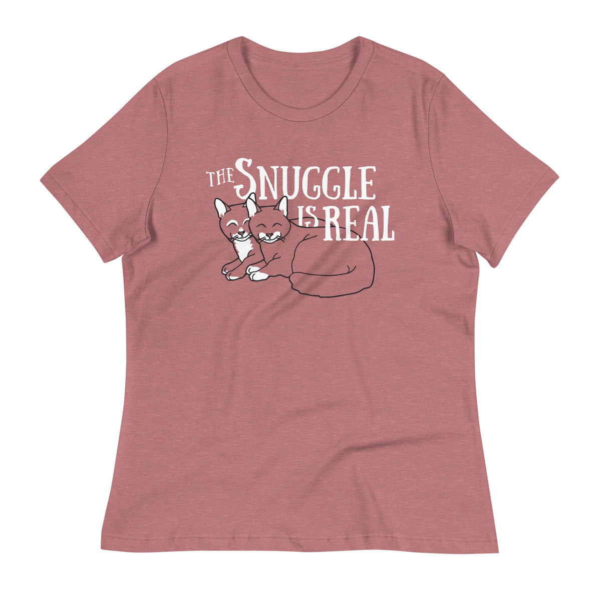 The Snuggle Is Real Women's Signature Tee product image 2