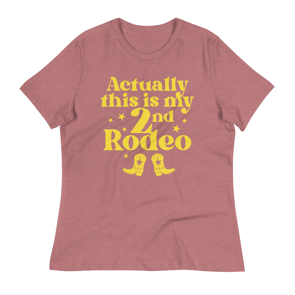 Actually This Is My 2nd Rodeo Women's Signature Tee product image 4