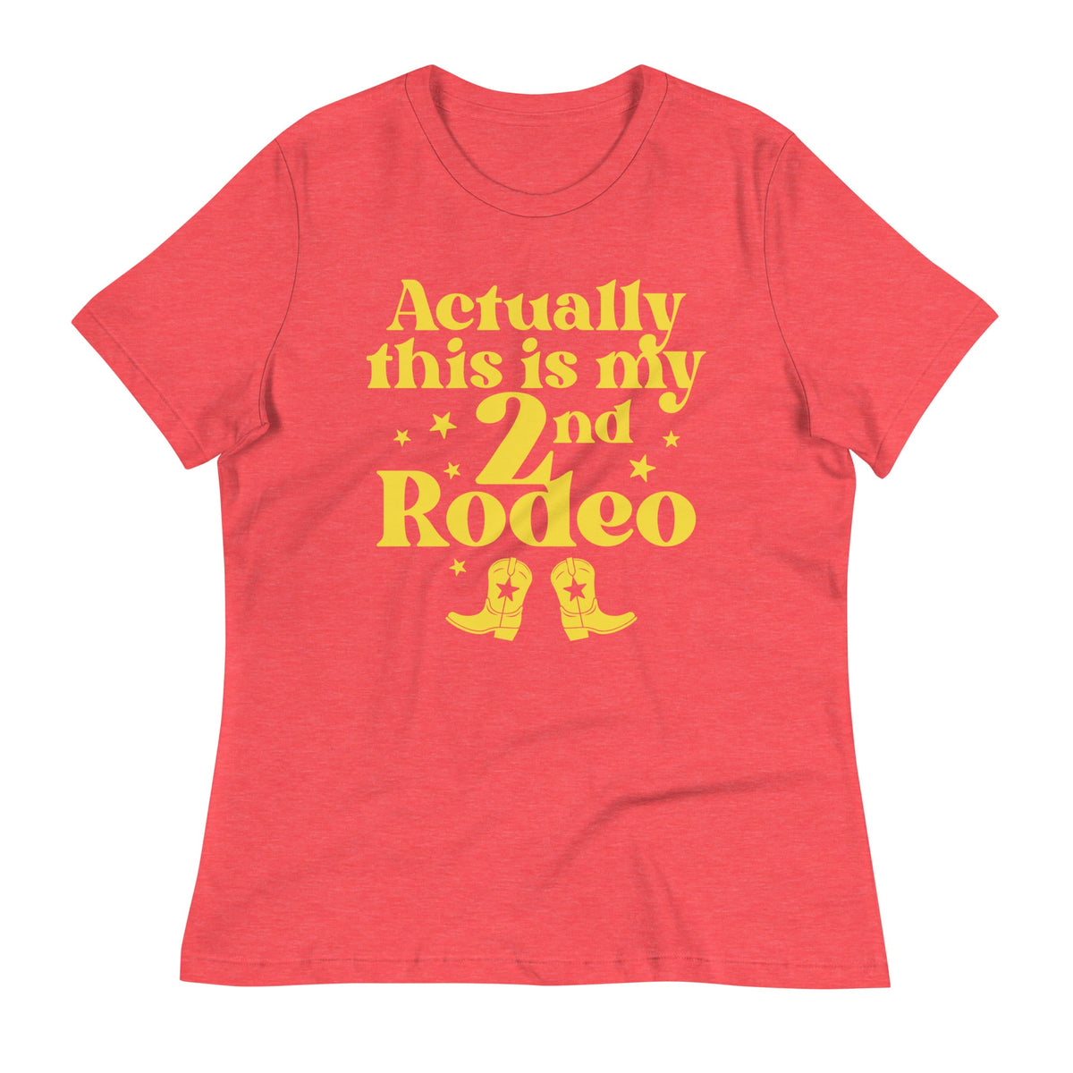 Actually This Is My 2nd Rodeo Women's Signature Tee product image 2