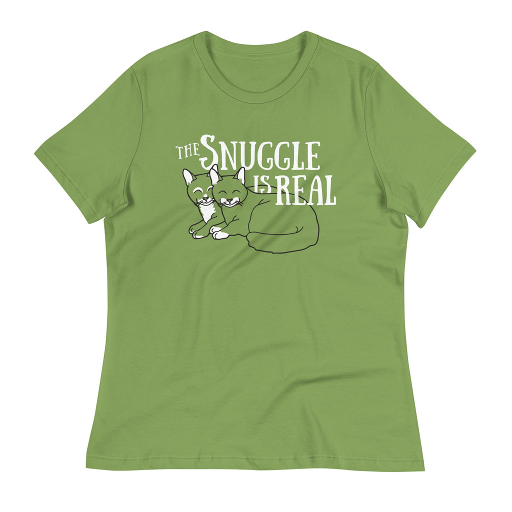 The Snuggle Is Real Women's Signature Tee product image 3