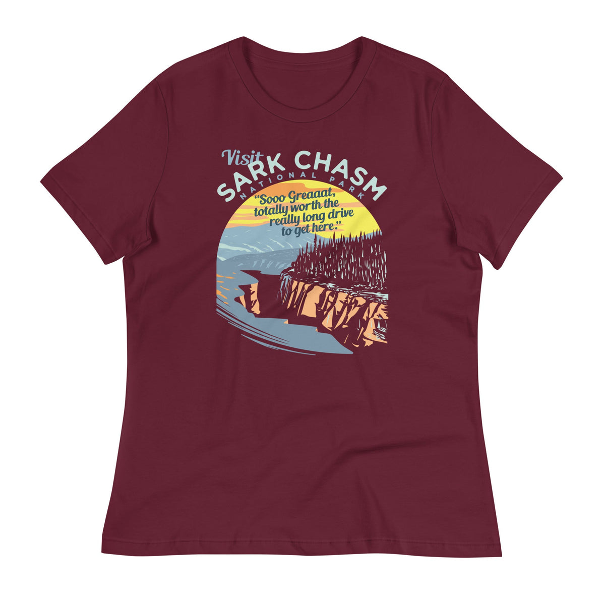 Visit Sark Chasm Women's Signature Tee product image 4