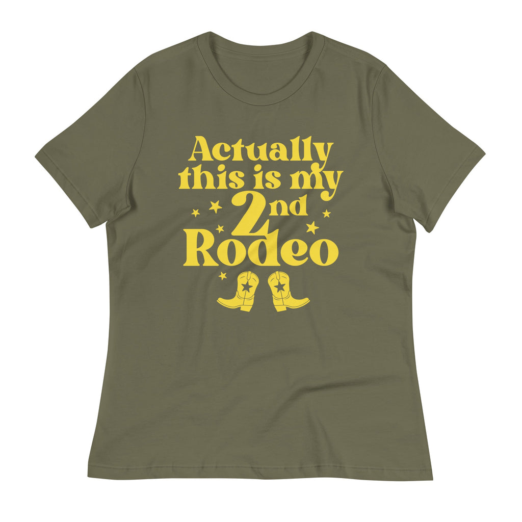 Actually This Is My 2nd Rodeo Women's Signature Tee product image 1