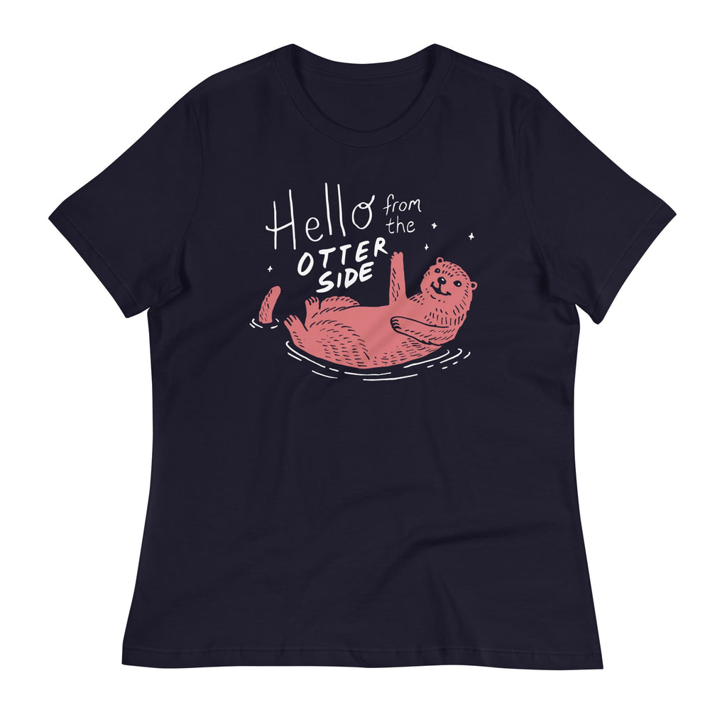Hello From The Otter Side Women's Signature Tee product image 2