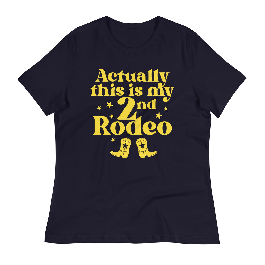 Actually This Is My 2nd Rodeo Women's Signature Tee product image 5