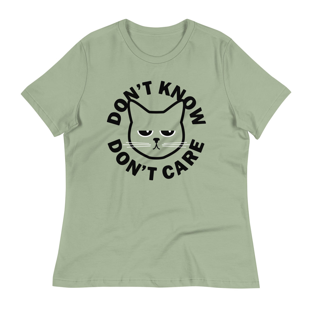 Don't Know Care Women's Signature Tee product image 5