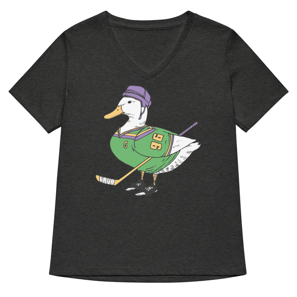 Mighty Duck Women's V-Neck Tee product image 4