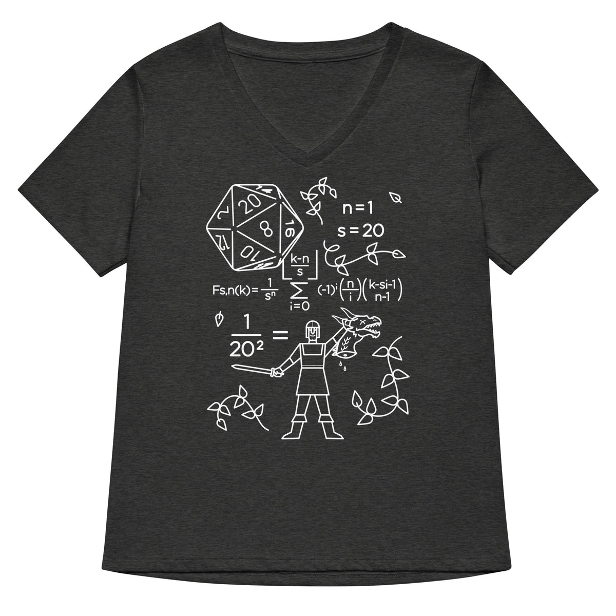 The Science Of A RPG Women's V-Neck Tee product image 3