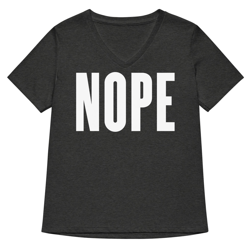Nope Women's V-Neck Tee product image 3