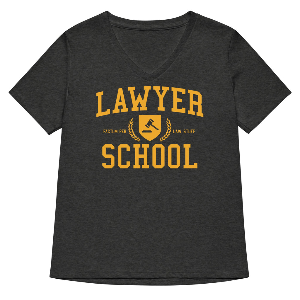 Lawyer School Women's V-Neck Tee product image 3