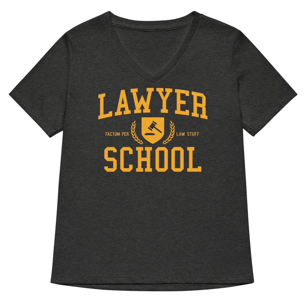 Lawyer School Women's V-Neck Tee product image 3