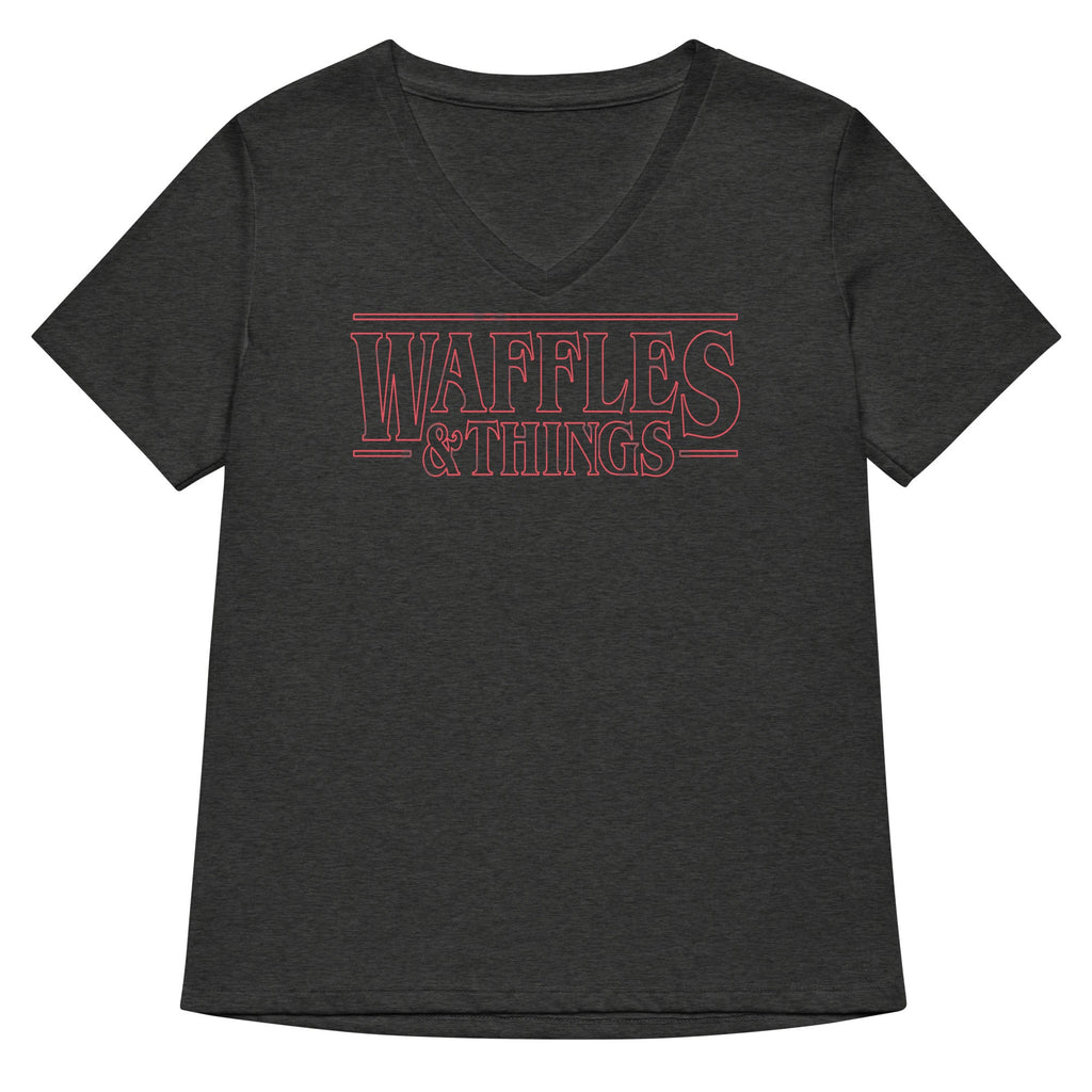 Waffles & Things Women's V-Neck Tee product image 3
