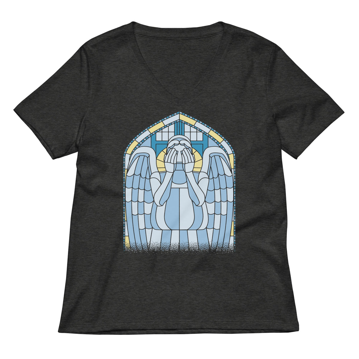 Weeping Angel Women's V-Neck Tee product image 3