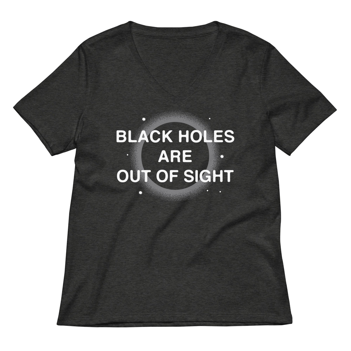 Black Holes Are Out Of Sight Women's V-Neck Tee product image 3