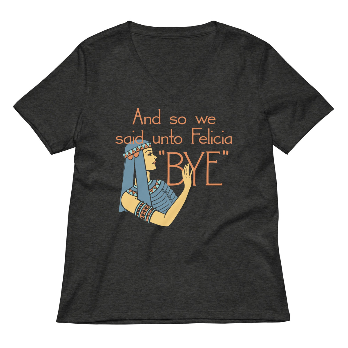 Bye Felicia Women's V-Neck Tee product image 3