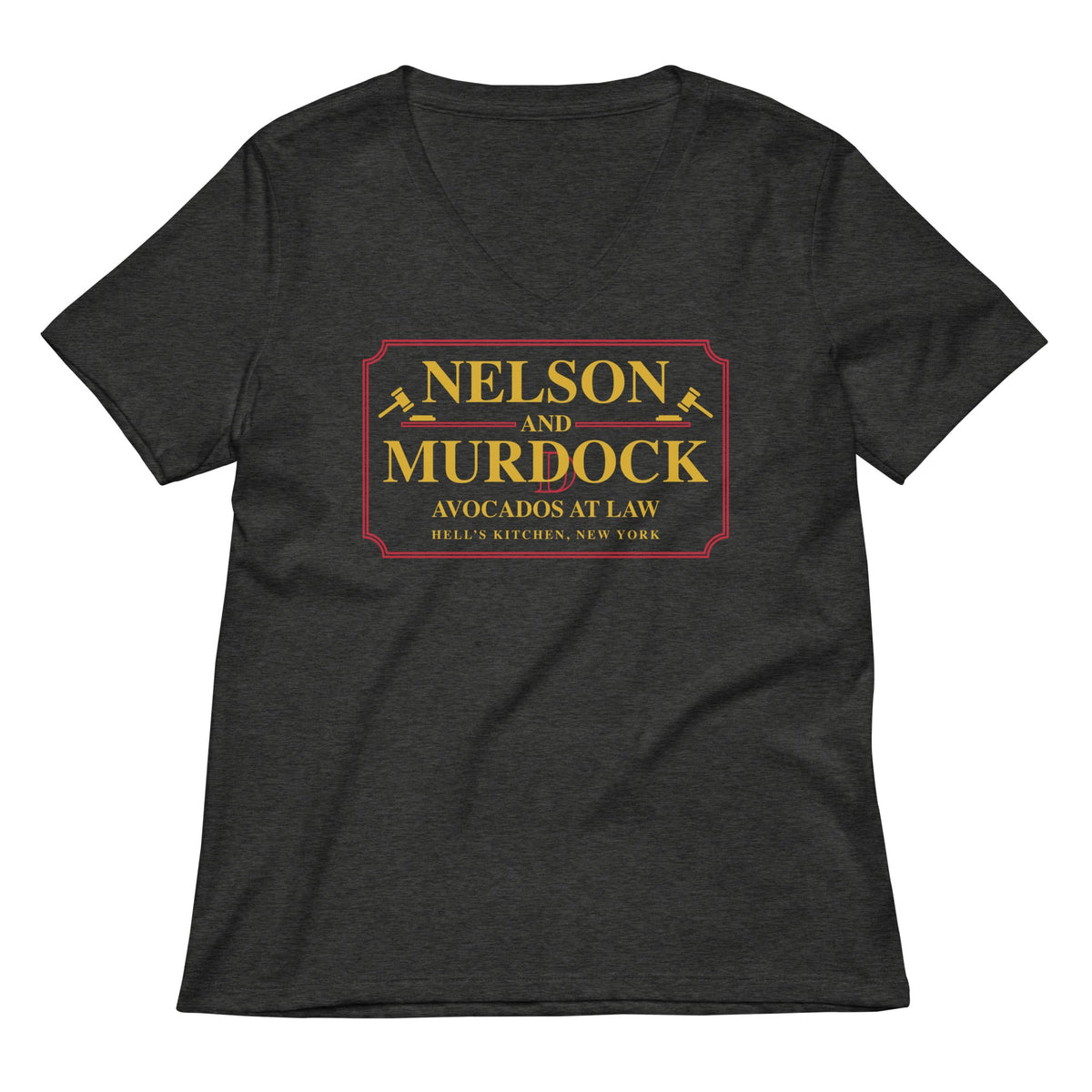 Nelson And Murdock Women's V-Neck Tee product image 3