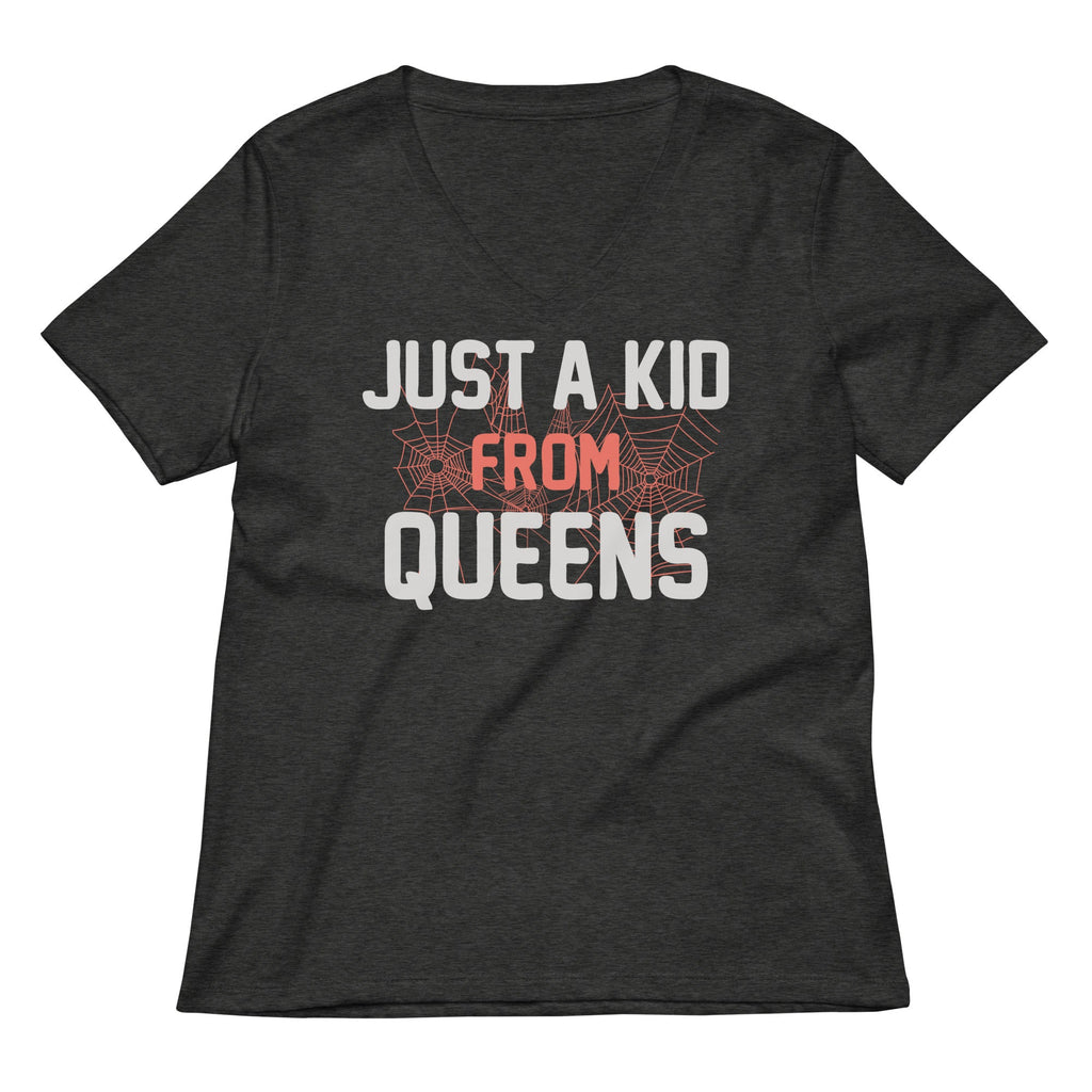 Just A Kid From Queens Women's V-Neck Tee product image 3