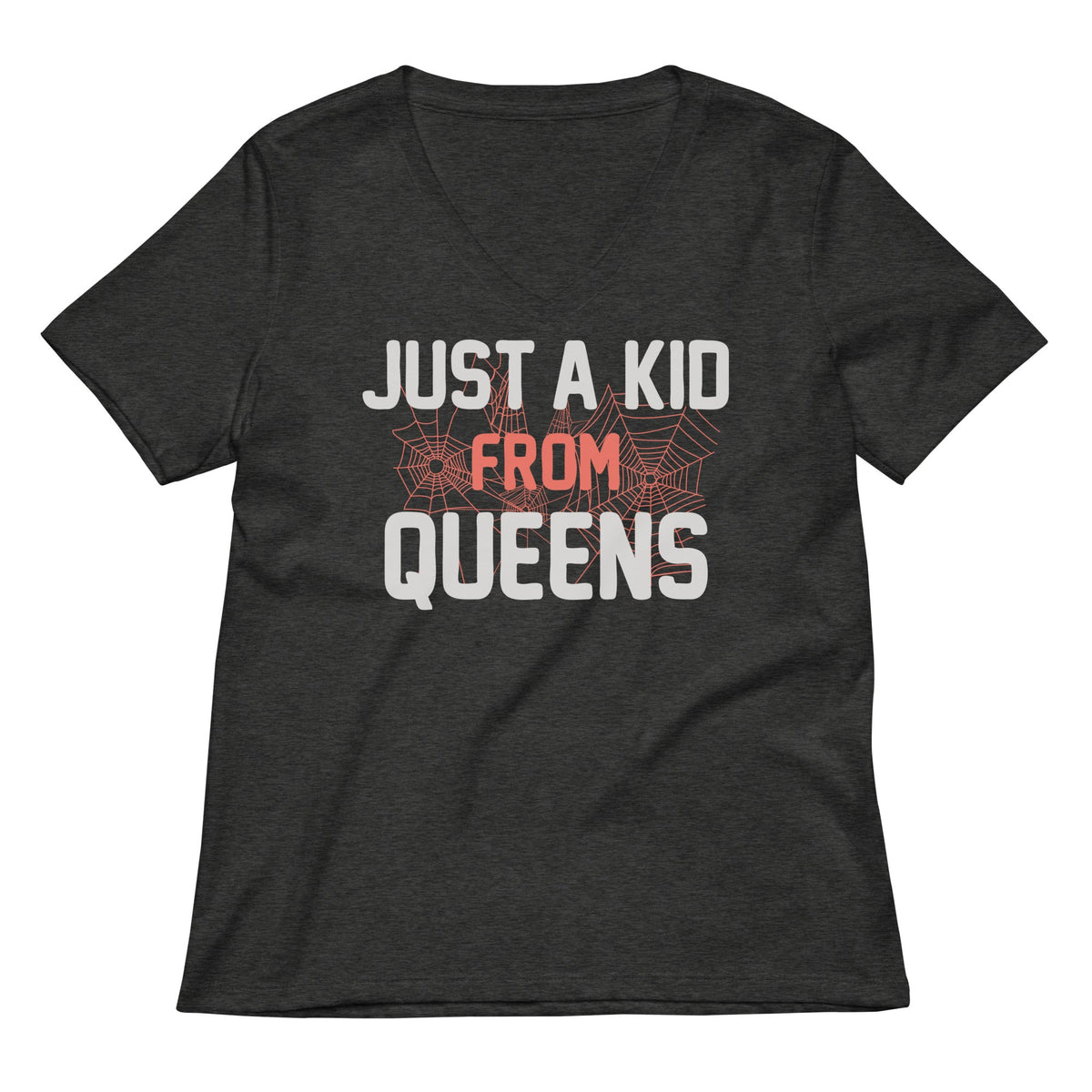 Just A Kid From Queens Women's V-Neck Tee product image 3