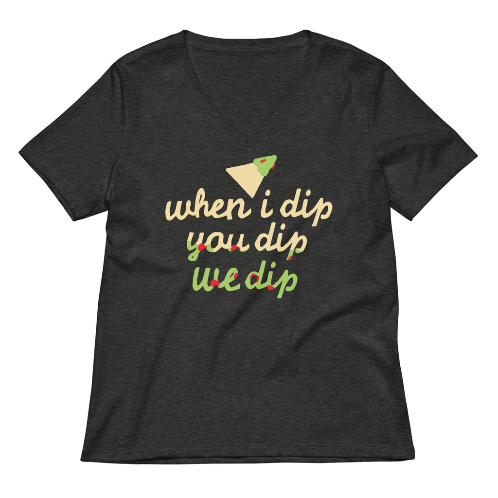 When I Dip You We Women's V-Neck Tee product image 3