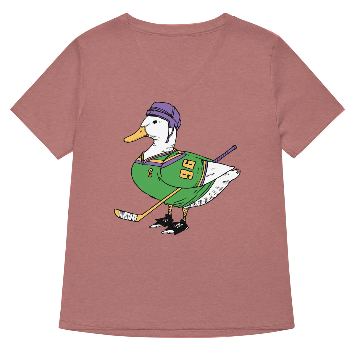 Mighty Duck Women's V-Neck Tee product image 5