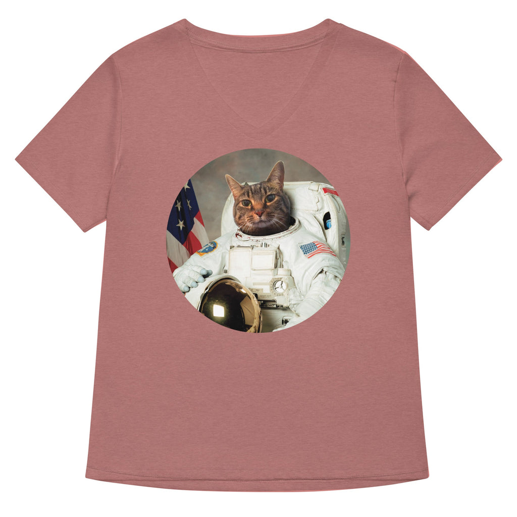 Astrocat Women's V-Neck Tee product image 5